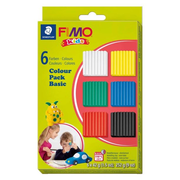 Staedtler Fimo Kids Basic - 6x42g