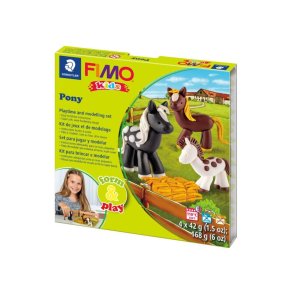Staedtler Fimo Kids Form & Play - Pony - 4x42g