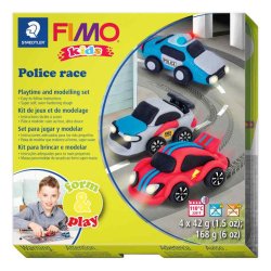 Staedtler Fimo Kids Form &amp; Play - Race - 4x42g