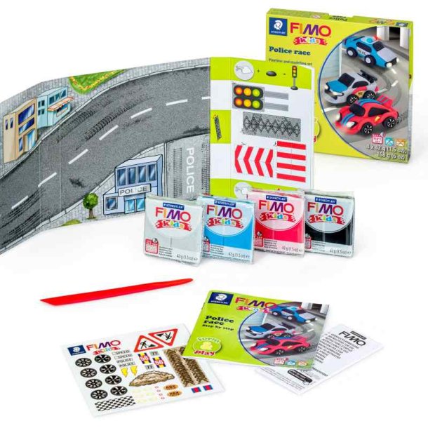 Staedtler Fimo Kids Form &amp; Play - Race - 4x42g