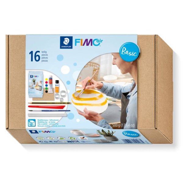 Staedtler FimoAir Mixed S�t - Basic