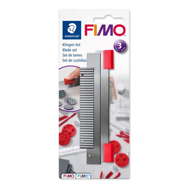 Staedtler Kniv st til FIMO Ler - 3 Knivblade