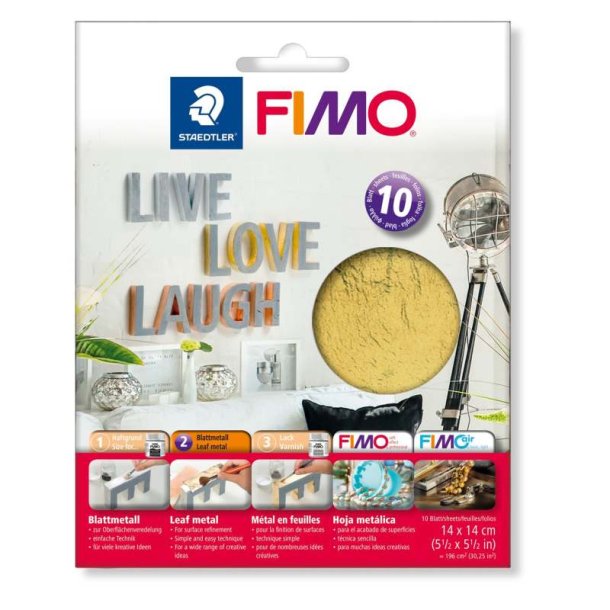 Staedtler Bladguld til FIMO ler