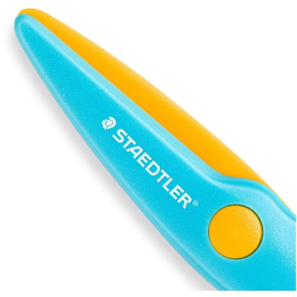 Staedtler b�rnesaks Noris Junior - 10 cm - lysebl�/gul