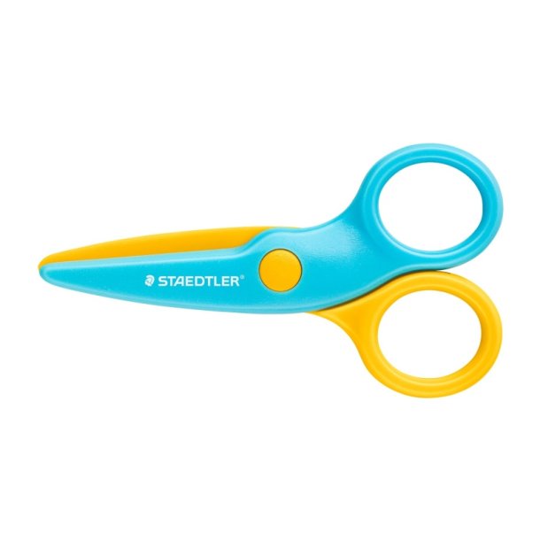Staedtler b�rnesaks Noris Junior - 10 cm - lysebl�/gul