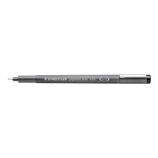 Staedtler Fineliner 308 pigment - 0,05mm sort teknisk pen