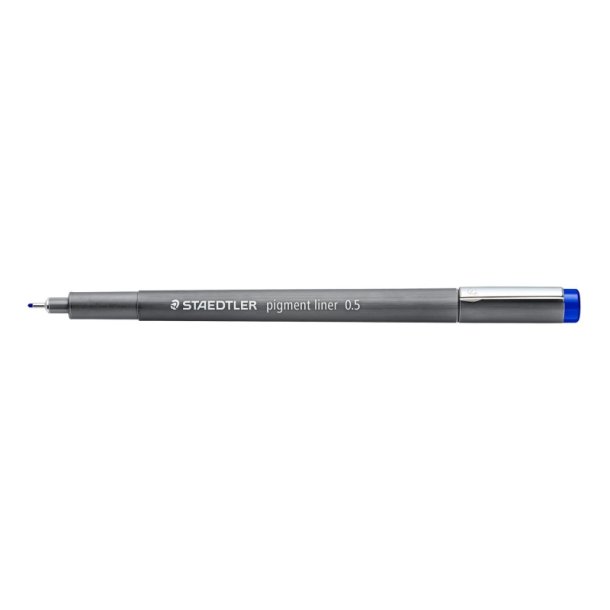 Staedtler Fineliner 308 pigment - 0,5mm - st med 6 farver
