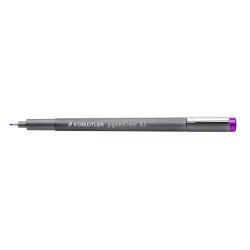 Staedtler Fineliner 308 pigment - 0,5mm - st med 6 farver