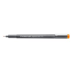 Staedtler Fineliner 308 pigment - 0,5mm - st med 6 farver