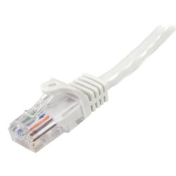 StarTech.com 45PAT1MWH - 1 m - Cat5e - U/UTP (UTP) - RJ-45 - RJ-45