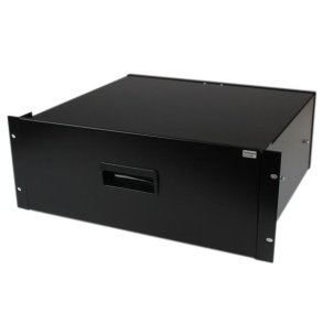 StarTech.com 4UDRAWER - Stativhylde - St�l - 25 kg - 4U - 402 mm