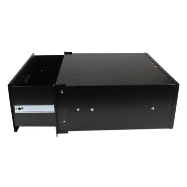 StarTech.com 4UDRAWER - Stativhylde - Stl - 25 kg - 4U - 402 mm