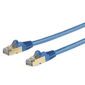 StarTech.com 6ASPAT5MBL - 5 m - Cat6a - S/UTP (STP) - RJ-45 - RJ-45