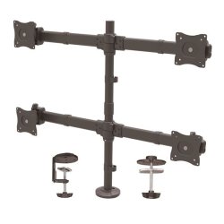 StarTech.com ARMQUAD - Klemme - 33 cm (13") - 68,6 cm (27") - 100x100 mm