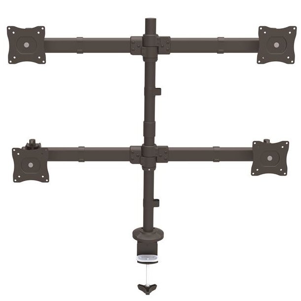StarTech.com ARMQUAD - Klemme - 33 cm (13") - 68,6 cm (27") - 100x100 mm