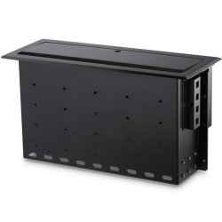 StarTech.com BOX4MODULE - Kabelboks - Skrivebord - Aluminium - Stl