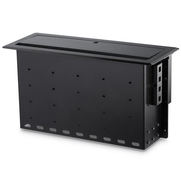StarTech.com BOX4MODULE - Kabelboks - Skrivebord - Aluminium - Stl