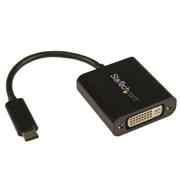 StarTech.com CDP2DVI - 3.2 Gen 2 (3.1 Gen 2) - USB Type-C - DVI-udgang - 1920x1200