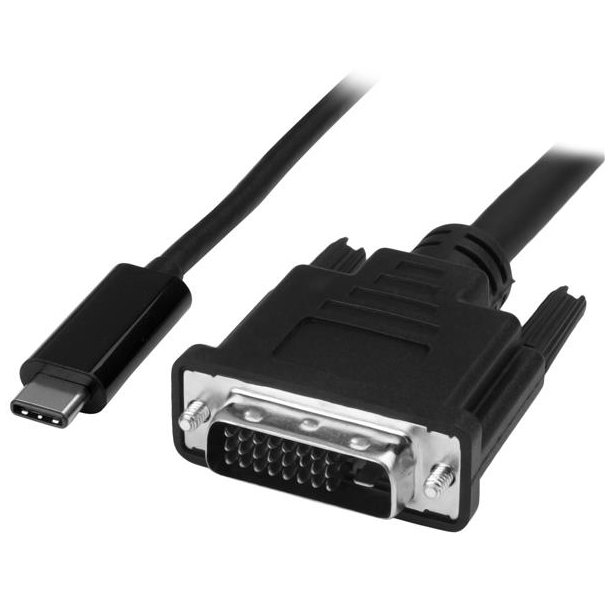 StarTech.com CDP2DVIMM1MB - 1 m - USB Type-C - DVI-D