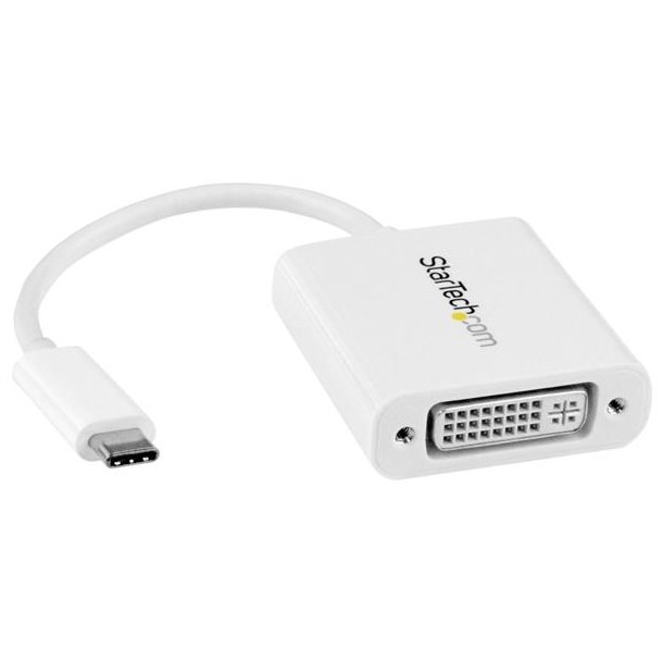 StarTech.com CDP2DVIW - 3.2 Gen 2 (3.1 Gen 2) - USB Type-C - DVI-udgang - 1920x1200