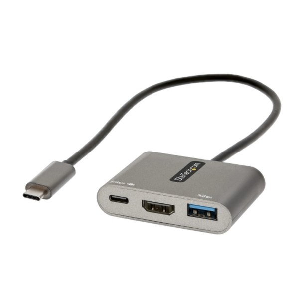 StarTech.com CDP2HDUACP2 - Ledningsfrt - USB 3.2 Type-C - 100 W - 5 Gbit/sek. - 4K Ultra HD