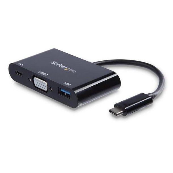 StarTech.com CDP2VGAUACP - USB 3.2 Type-C - 60 W - 5 Gbit/sek. - 2048x1280