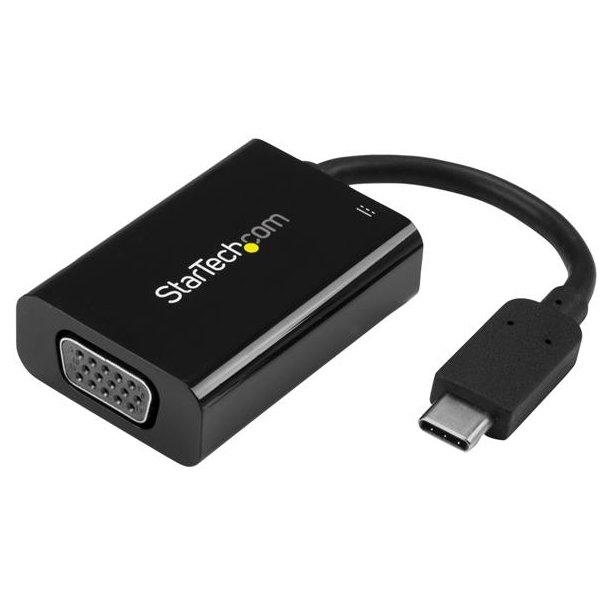 StarTech.com CDP2VGAUCP - USB Type-C - VGA (D-Sub) udgang - 2048x1280