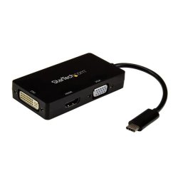 StarTech.com CDPVGDVHDBP - USB-C - DVI - HDMI udgang - VGA - 3840x2160