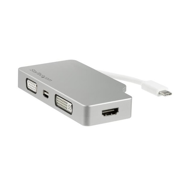 StarTech.com CDPVGDVHDMDP - USB Type-C - DVI - HDMI - VGA - 3840x2160