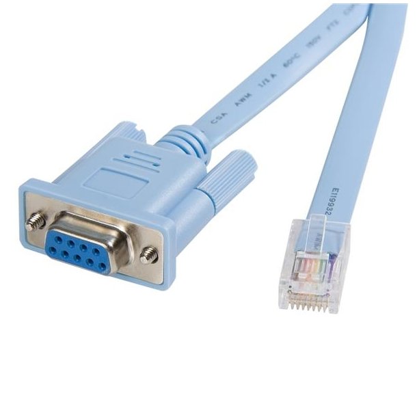 StarTech.com DB9CONCABL6 - 1,8 m - Bl - RJ-45 - DB-9