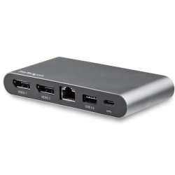 StarTech.com DK30C2DAGPD - Ledningsfrt - USB 3.2 Type-C - 100 W - 10,100,1000 Mbit/s