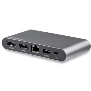 StarTech.com DK30C2DAGPD - Ledningsfrt - USB 3.2 Type-C - 100 W - 10,100,1000 Mbit/s