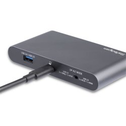 StarTech.com DK30C2DAGPD - Ledningsfrt - USB 3.2 Type-C - 100 W - 10,100,1000 Mbit/s