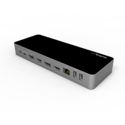 StarTech.com DK30C2DPEPUE - Ledningsfrt - USB 3.2 Type-C - 3,5 mm - 5 Gbit/sek.