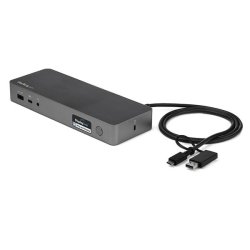 StarTech.com DK30C2DPPDUE - Ledningsfrt - USB 3.2 Type-C - 60 W - 3,5 mm