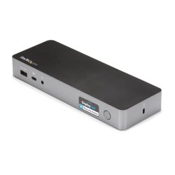 StarTech.com DK30C2DPPDUE - Ledningsfrt - USB 3.2 Type-C - 60 W - 3,5 mm