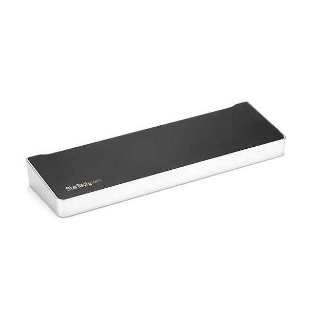 StarTech.com DK30CH2DPPDU - Ledningsfrt - USB 3.2 Type-C - 3,5 mm - 10,100,1000 Mbit/s