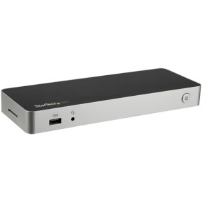 StarTech.com DK30CHDPPDUE - USB 3.2 Type-C - 60 W - 3,5 mm - 10,100,1000 Mbit/s