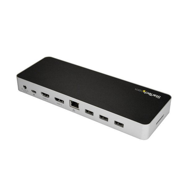 StarTech.com DK30CHDPPDUE - USB 3.2 Type-C - 60 W - 3,5 mm - 10,100,1000 Mbit/s