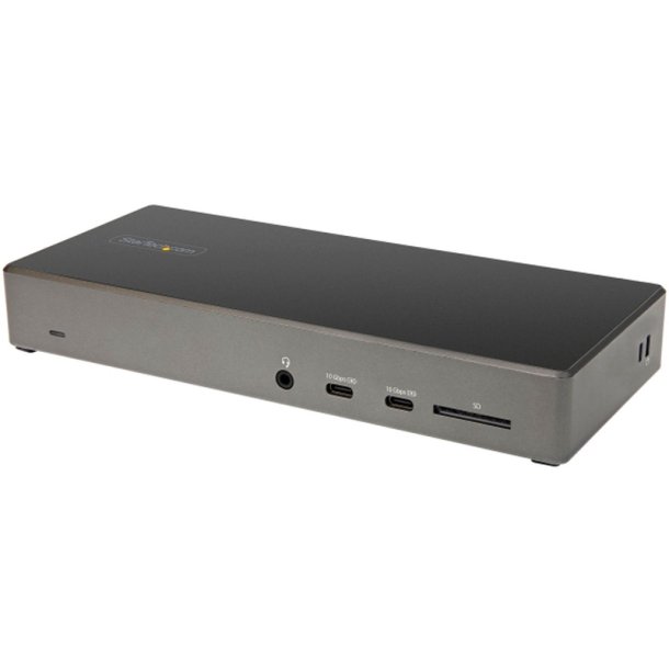 StarTech.com DK31C2DHSPDUE - USB 3.2 Type-C - 100 W - 3,5 mm - 10,100,1000 Mbit/s