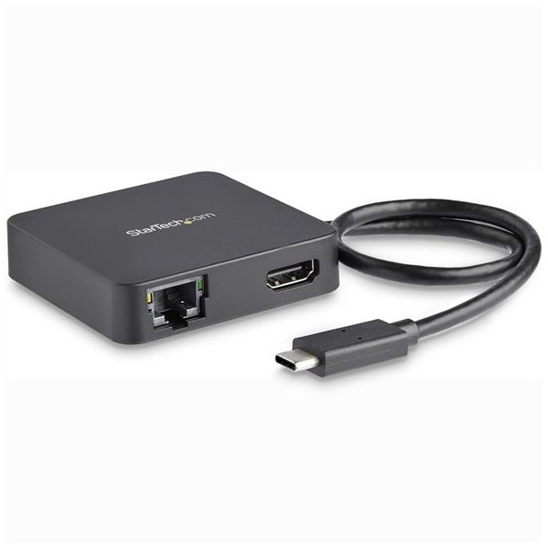 StarTech.com DKT30CHD - Ledningsfrt - USB 3.2 Type-C - 10,100,1000 Mbit/s