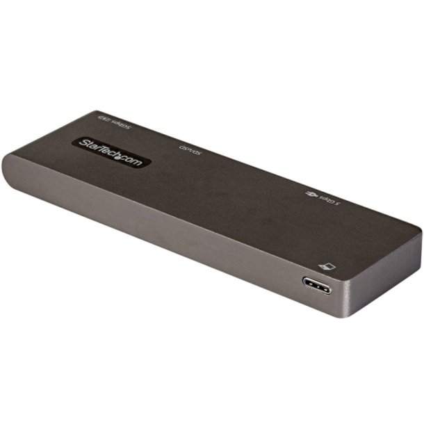 StarTech.com DKT30CMHSDPD - Docking - USB 3.2 Type-C - 100 W mmC - MicroSD - SD - 5 Gbit/sek.