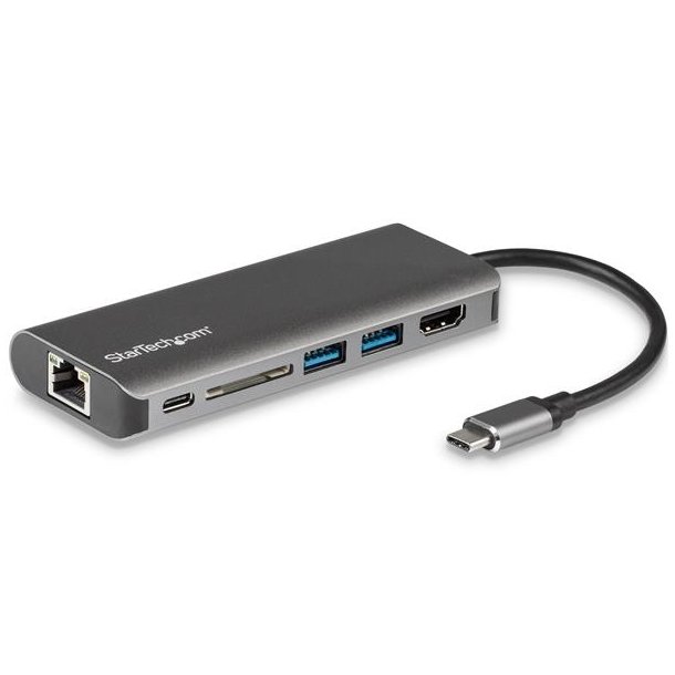 StarTech.com DKT30CSDHPD - Ledningsfrt - USB 3.2 Type-C - 10,100,1000 Mbit/s