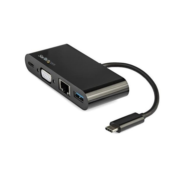 StarTech.com DKT30CVAGPD - Ledningsfrt - USB 3.2 Type-C - 60 W - 10,100,1000 Mbit/s