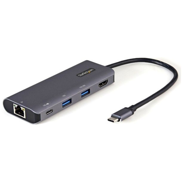 StarTech.com DKT31CHPDL - Ledningsfrt - USB 3.2 Type-C - 100 W - 100,1000 Mbit/s - 10 Gbit/sek.