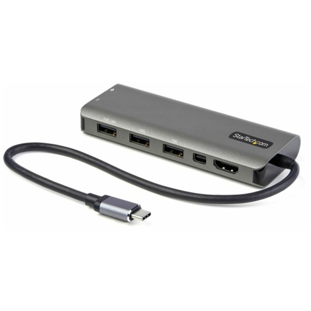 StarTech.com DKT31CMDPHPD - Ledningsfrt - USB 3.2 Type-C - 100 W - 2.0b - 10 Gbit/sek.