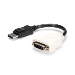 StarTech.com DP2DVI - 0,24 m - DisplayPort - DVI-D