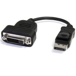 StarTech.com DP2DVIS - 0,2 m - DisplayPort - DVI-D