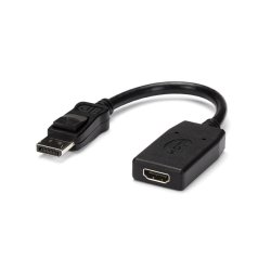 StarTech.com DP2HDMI - 0,24 m - HDMI Type A - DisplayPort - Hunstik - Hanstik