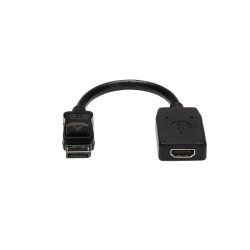 StarTech.com DP2HDMI - 0,24 m - HDMI Type A - DisplayPort - Hunstik - Hanstik